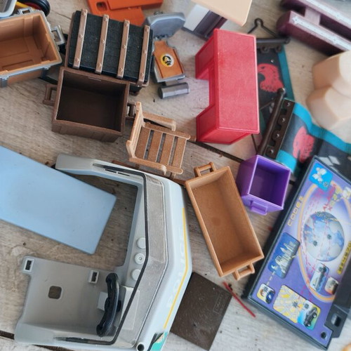 Playmobil κανόνια, βαλλίστρες, πανιά, έπιπλα και άλλα σαν καινούργιο