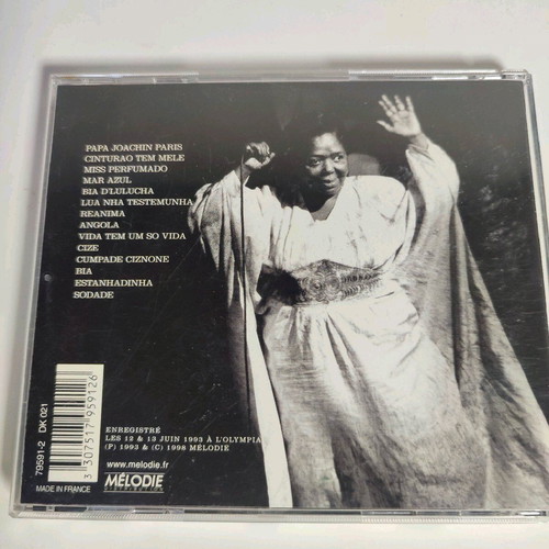Cesaria Evora L'Olympia CD like new, jazz