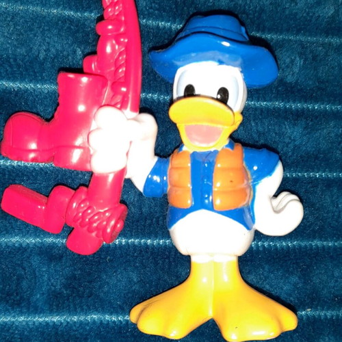 Disney Donald Fisherman figure used