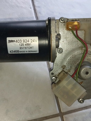 Truck wiper motor used 24 volt