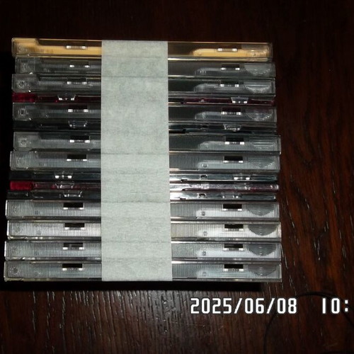 CD/DVD cases used, pack of 15, hard