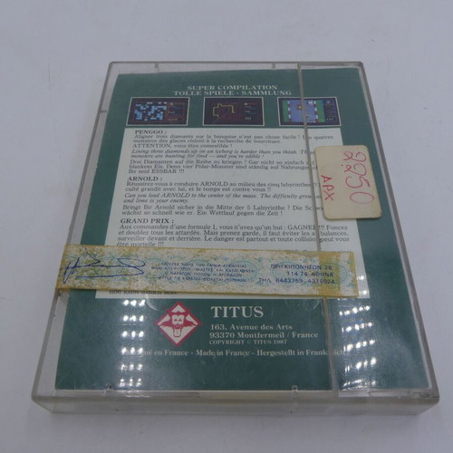Classiques N2 Amstrad CPC Cassette used Greek software
