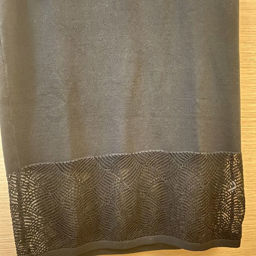 Sweewe black midi dress size L like new