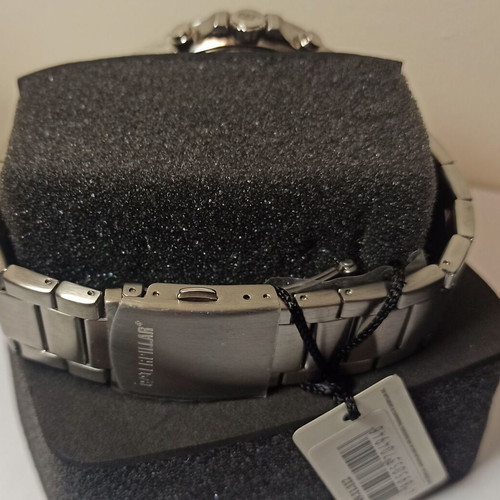 Caterpillar YT.149.11.112 wristwatch new, stainless steel, black dial