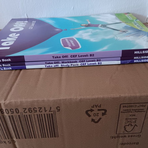 English learning books used, set