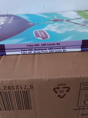 English learning books used, set