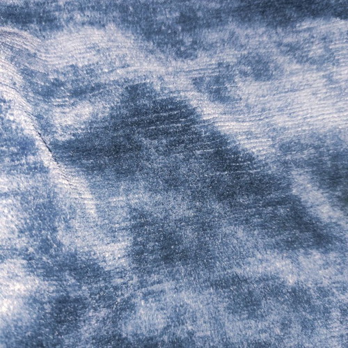 Velvet flare trousers blue used, size XS
