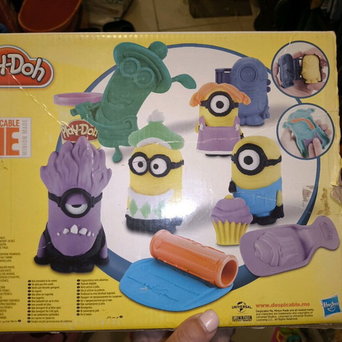 Hasbro Play Doh Minions Despicable Me set without modeling clay like new