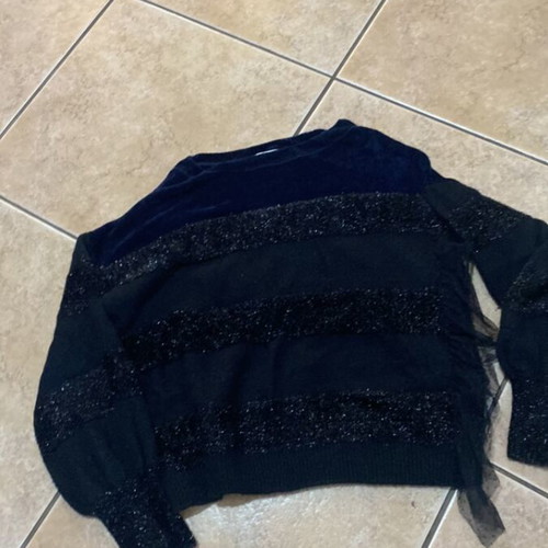 Liu Jo sweater, black and blue, size L