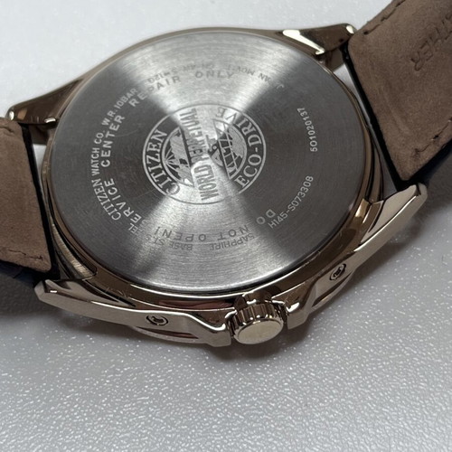 Citizen Eco Drive Radio Control CB0013-04a Watch like new, men's, beige
