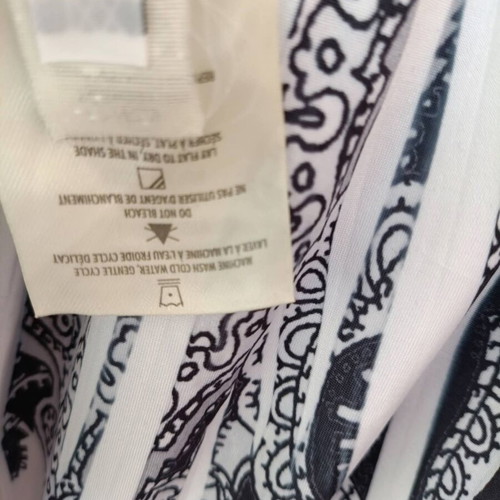 Denver Hayes plus size maxi dress, black and white paisley print