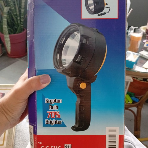Portable Handheld 12V Car and Boat Spotlight new with krypton bulb