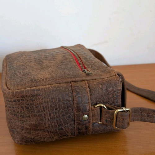 Rock & Roll leather camera bag used