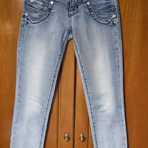 Fracomina women's skinny jeans size 38 like new, light color