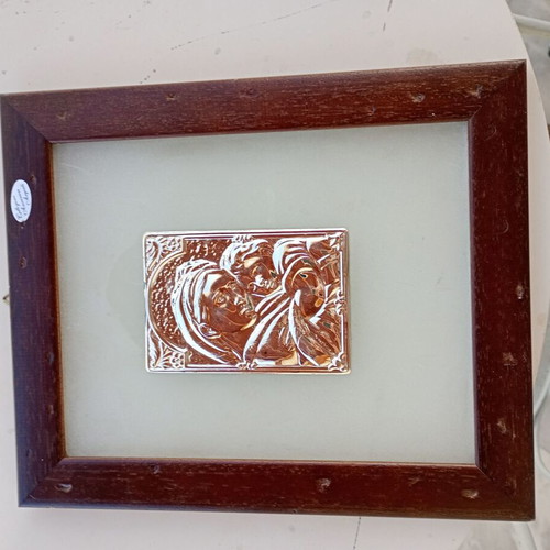 Silver 925" picture frame and glass used