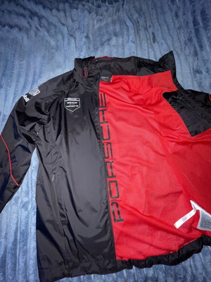 Porsche Formula E waterproof windbreaker jacket size XL like new