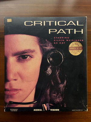 Critical Path PC game like new, English release, complete in box