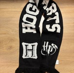 Harry Potter Hogwarts scarf, black and white