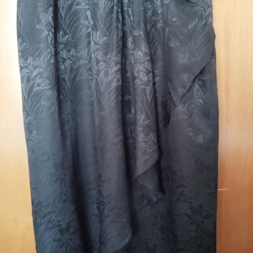 Black wrap dress like new, size L
