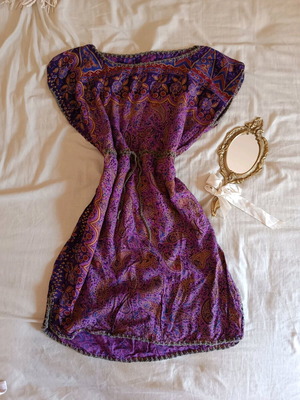 Handmade hippie dress made to order, size S