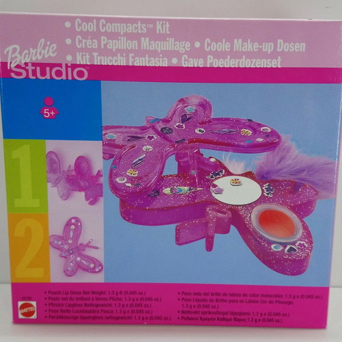 Mattel Barbie Studio Cool Compacts Kit brand new