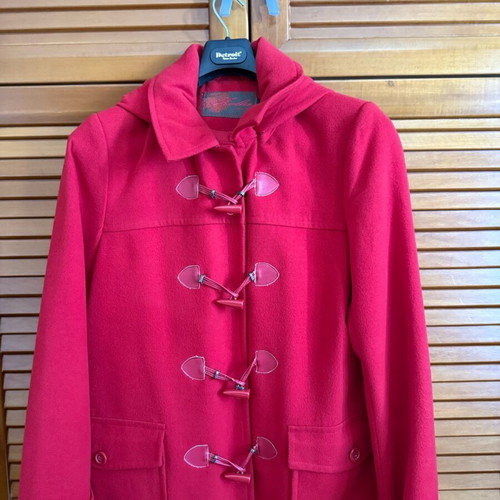 Montgomery coat new red wool without tag