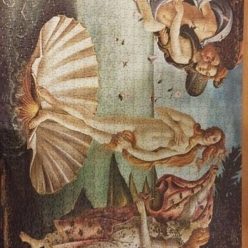 Puzzle The Birth of Venus by Botticelli 50x70cm new, 1000 pieces