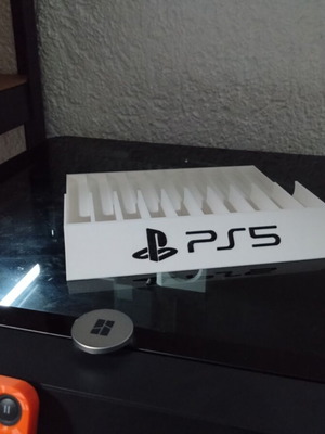 3D Printed PS5 Game Organizer Case new
