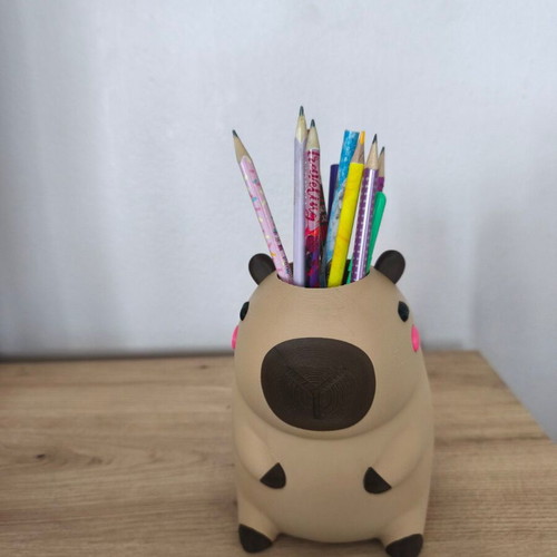 Capybara pencil holder new with 3D printing