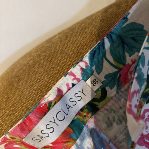 Floral shorts like new, size M 38 10