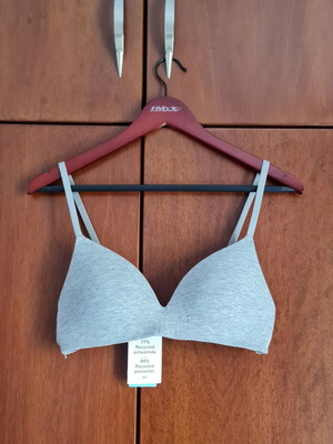 Σουτιέν H&M 80B καινούριο, γκρι