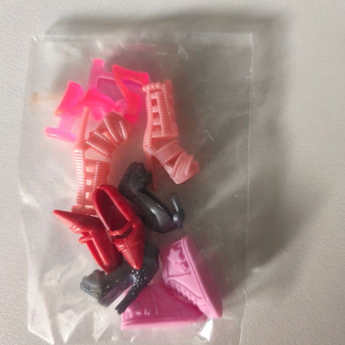 Doll shoes set of 5 pairs new