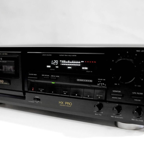 Aiwa AD-F810 3 Head Hi-Fi Cassette Deck, vintage