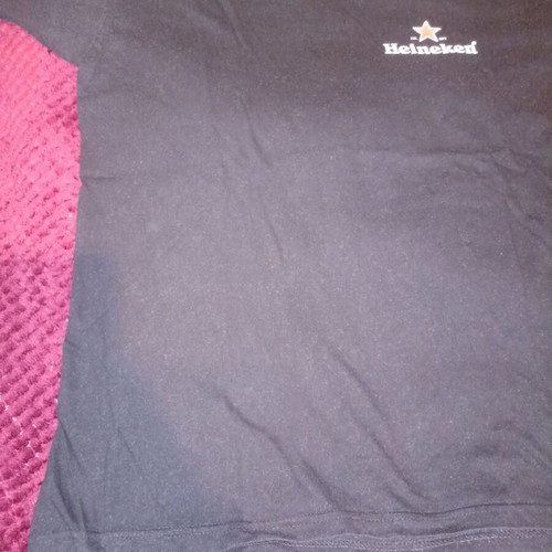 Heineken t-shirt black like new, size L