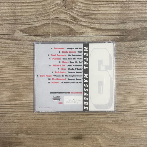Metal Massacre VI CD used, heavy and thrash metal compilation