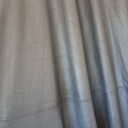 Pink Woman skirt size L like new, black polyester