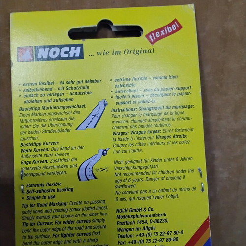 Noch model items pedestrian walkway self-adhesive and elastic new