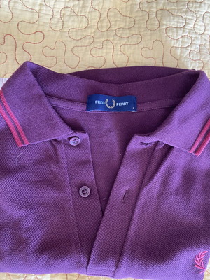 Fred Perry Polo used, burgundy, size S