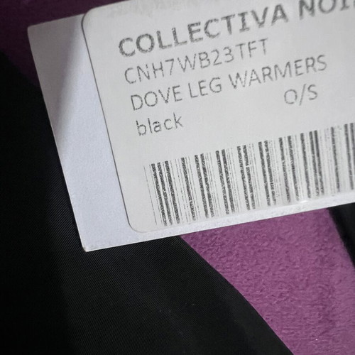Collectiva gaiters new, noir