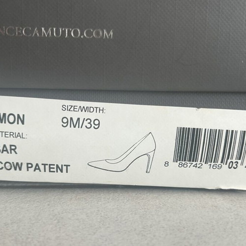 Vince Camuto Pumps Soft Gold Patent Size 39 Like New