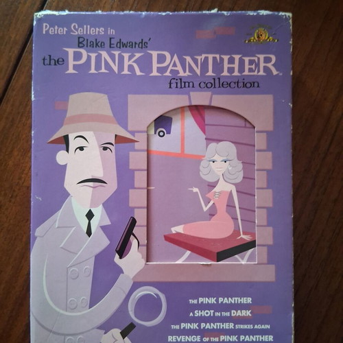 Pink Panther DVD collection used, directed by Blake Edwards