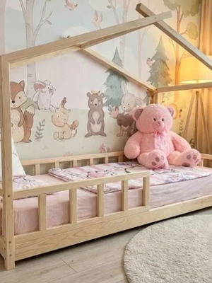 Montessori children's bed for 140x200 mattress