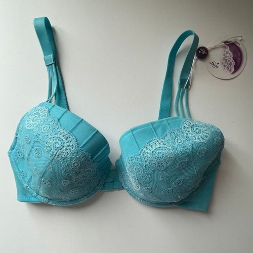 Luna σουτιέν push up 70D καινούργιο τυρκουάζ