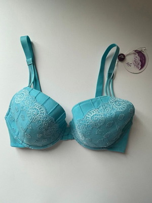 Luna σουτιέν push up 70D καινούργιο τυρκουάζ