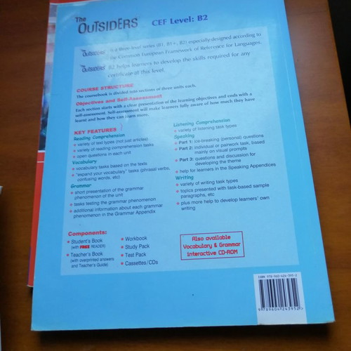 The outsiders book new, Greek language
