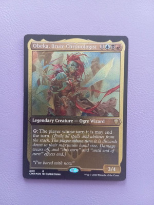 Obeka, Brute Chronologist Magic The Gathering card like new