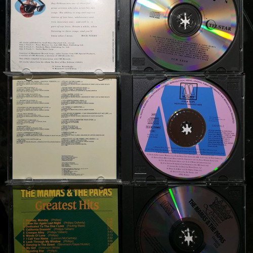CD pack of 10 pop, rock and soul discs, new