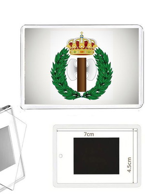 E.O.N. National Youth Organization acrylic photo frame fridge magnet