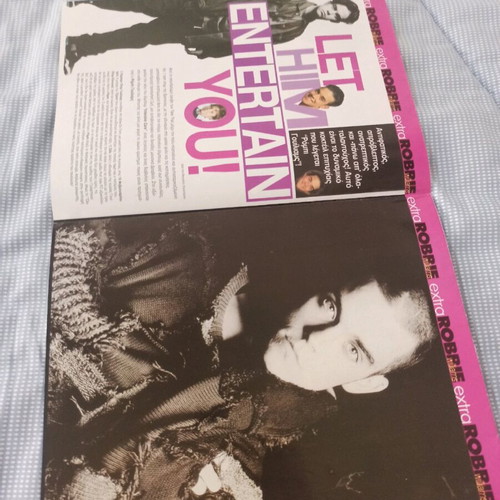 Afisorama giant poster Robbie Williams like new, early 00s collectible