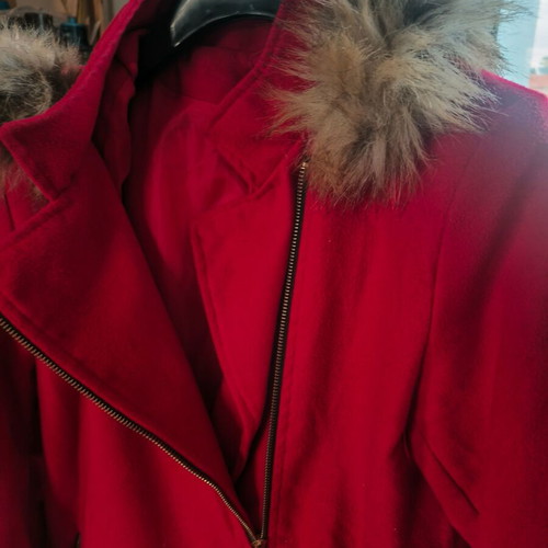 Women's red coat like new